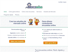 Tablet Screenshot of mercawise.com
